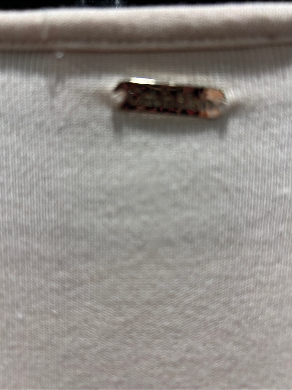 Calvin Klein Cozy Long-Sleeve Crewneck Top - Pale Pink - Picture 3 of 4
